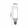 Flos LED tubular lamp 8W E14 DIM