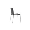 Pedrali Mya 700 chaise, pieds en couleur , noir