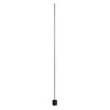 Catellani & Smith Light Stick F, black rod, black base