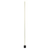 Catellani & Smith Light Stick F, satin gold rod, black base