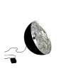 Catellani & Smith Stchu-Moon 01, ⌀ 40cm, schwarz/silber