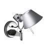 Artemide Tolomeo Faretto LED, 3000K, dimmable with on/off switch