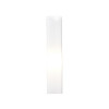 LDM Mono Long replacement glass shade, white glossy