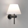 Astro Roma wall lamp with pull switch, matt black