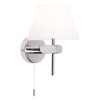 Astro Roma wall lamp with pull switch, polished chrome
