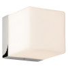 Astro Cube wall lamp, polished chrome