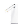 LDM Ecco LED Spot Uno, white powder-coated, with touch dimmer