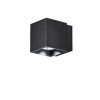 Milan Dau 80 Applique COB LED, aluminium noir