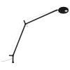 Artemide Demetra Table with Fixed Support, black, 3000K