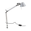 Artemide Tolomeo Micro Tavolo LED, 2700K, with table top clamp