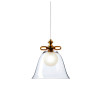 Moooi Bell Lamp Small, gold/transparent