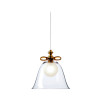 Moooi Bell Lamp Small, gold / transparent
