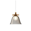 Moooi Bell Lamp Small, gold/rauchgrau