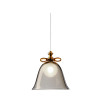 Moooi Bell Lamp Small, gold / rauchgrau
