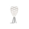 UMAGE Conia Table Lamp, white with black tripod