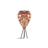 UMAGE Conia Table Lamp, copper with black tripod