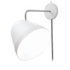 Nyta Tilt Wall white with cable, cable grey
