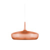UMAGE Clava Dine Pendant Light, brushed copper with white cord set