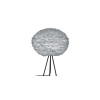 UMAGE Eos Light Grey Lampe de table, Eos Large (65 cm) avex trépied noir