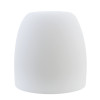 Prandina Notte S3 replacement glass shade, glass opal white