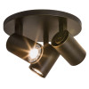 Astro Ascoli Triple Round ceiling lamp, bronze