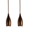 LDM Drop Duo Flexi, bronze, câble marron