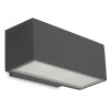 LEDS C4 Afrodita Wall LED 220mm Downlight, grey