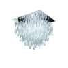 Axolight Aura GR, Stahl glänzend - kristall