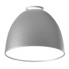 Artemide Nur Mini Ceiling LED, aluminiumgrau