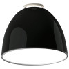 Artemide Nur Mini Gloss LED Ceiling, noir brillant