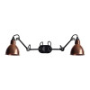 DCWéditions Lampe Gras N°204 Double, raw copper shade