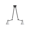 DCWéditions Lampe Gras N°302 Double Round, polycarbonate shade