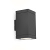 Wever & Ducré Tube Carré Outdoor Wall 2.0 LED, anthracite