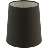 Casablanca Aleve fabric shade for ceiling and table light, anthracite