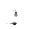 Bover Drop M/35, green glass / clear, with dimmer