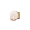 Prandina Gong W1 LED, blanc / laiton