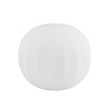 Luceplan Lita verre de rechange D92/3, diamètre 30 cm, blanc opalin