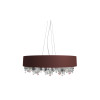 Masiero Ola S6 60 LED, rouge oxyde, couleurs froides