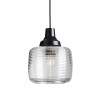 Design By Us New Wave Stripe Pendant, Clear