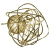 Terzani Doodle Wall Sconce, gold-plated