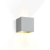 Wever & Ducré Box Wall 2.0 LED, Aluminium gebürstet