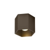 Wever & Ducré Hexo Ceiling 1.0 LED, Bronze