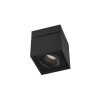 Wever & Ducré Sirro Ceiling 1.0 LED, schwarz matt, 2700K
