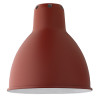 DCW Lampe Gras Medium abat-jour de remplacement, rond (15,3 cm x 15,2 cm), rouge