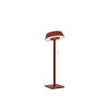 Oligo Glance Table Lamp straight, matt red
