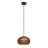 Bover Garota S/01 Outdoor LED, graphite brown structure, brown shade
