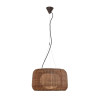Bover Fora S Outdoor, ⌀ 50cm, graphit brown structure, brown shade