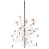 Ingo Maurer Birds Birds Birds LED, maximal length 300cm, cables in transparent