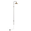 Bover Platet A/05 LED, brass antique shade