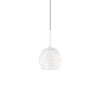 Lodes Cage Pendant Small, blanc